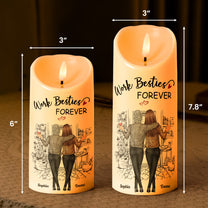 Funny Candle For Work Bestie - Personalized LED Candle