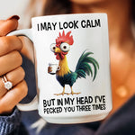 Funny Chicken Mug - I've Pecked You - Fun Gifts For Coworker, Friends, Boss - Personalized Mug