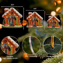 Funny Christmas Pet - Personalized Acrylic Ornament