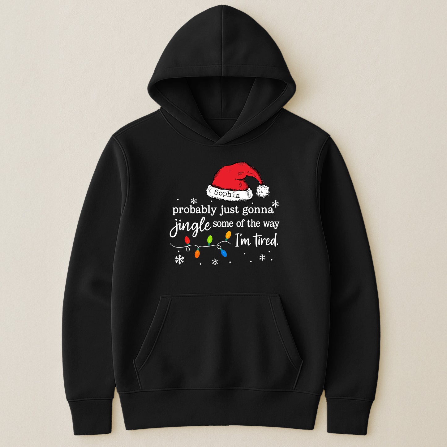 Funny Christmas Probably Just Gonna Jingle Some Of The Way I’m Tired - Personalized Shirt