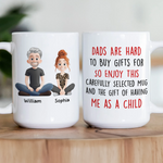 Funny Coffee Mug For Dad, Father's Day Christmas Birthday - Personalized Mug