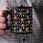 Funny Custom Big Face Christmas Lights - Personalized Photo Mug