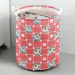 Funny Custom Pet Photo - Personalized Photo Laundry Storage Basket