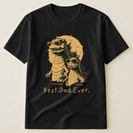 Funny Dad Father's Day Gift Monster - Personalized Shirt