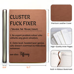 Funny Definition Notebook - Exchange Gifts, Gag Gift For Women, Men, Coworker, Boss - Personalized Leather Journal