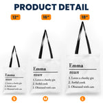 Funny Definitions Self Gift - Personalized Tote Bag