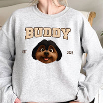 Funny Dog Face - Personalized Sweatshirt