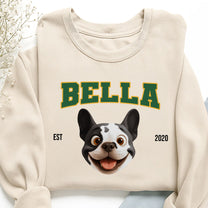 Funny Dog Face - Personalized Sweatshirt