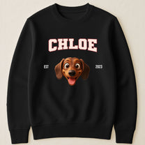 Funny Dog Face - Personalized Sweatshirt
