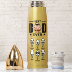 Funny Gift For Dad Thank You For Sharing DNA - Personalized Bullet Tumbler
