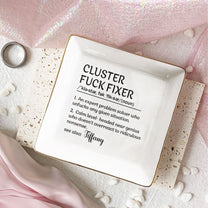 Funny Gifts For Women, Men, Coworker, Boss - Personalized Jewelry Dish