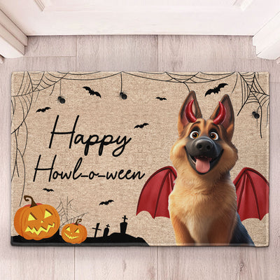Funny Halloween Gift Decor For Pet Lover - Personalized Doormat