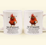 Funny Mug - Cup Of Fuckoffee - Fun Gifts For Coworker, Friends, Boss - Personalized Mug