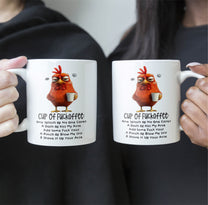 Funny Mug - Cup Of Fuckoffee - Fun Gifts For Coworker, Friends, Boss - Personalized Mug