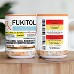 Funny Mug - Fukitol Rx Prescription - Exchange Gift, White Elephant Gifts For Coworkers - Mug