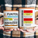 Funny Mug - Fukitol Rx Prescription - Exchange Gift, White Elephant Gifts For Coworkers - Mug