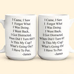 Funny Mug - Old Age Birthday Gifts For Mother, Father, Grandma, Grandpa - Personalized Mug Gift For Dad - Gift For Dad - Gift For Grandpa