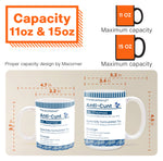 Funny Mug - Pill Prescription - Gifts For Coworkers, Friends, Boss - Personalized Mug