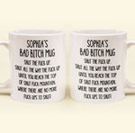 Funny Mug - Shut The F*Ck Up Swear Mug - For Coworker, Boss, Friend - Personalized Mug