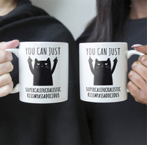 Funny Mug - Supercalifuckalistic Kissmyassadocious - Fun Gifts For Coworker, Friends, Boss - Personalized Mug