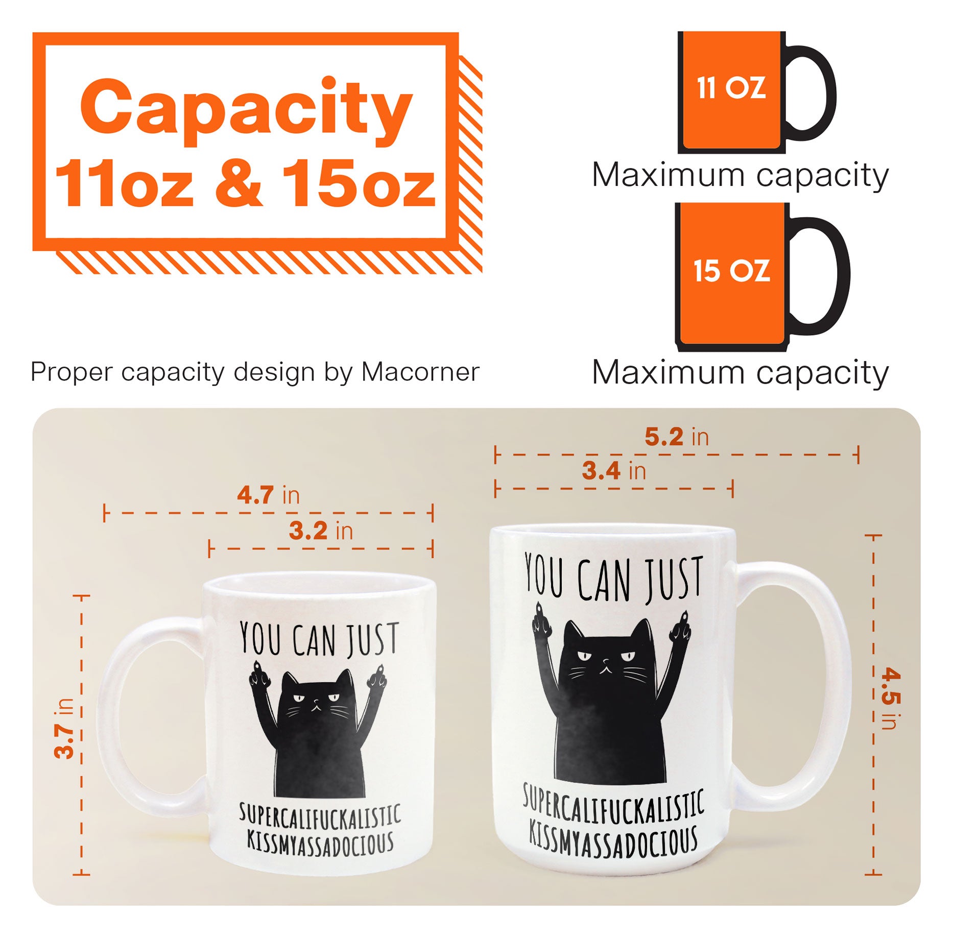 Funny Mug - Supercalifuckalistic Kissmyassadocious - Fun Gifts For Coworker, Friends, Boss - Personalized Mug