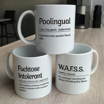 Funny Mug - Word Of The Day Version 2 - Elephant Gift, Exchange Gifts For Coworker - Personalized Mug