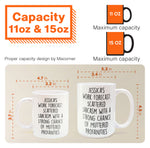 Funny Mug - Work Forecast - Fun Gifts For Coworker, Friends, Boss - Personalized Mug