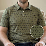 Funny Naughty Hidden Pattern For Him, Husband, Friends, Buddy - Personalized Polo Shirt