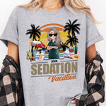 Funny Nurse Sedation Vacation Summer - Personalized Shirt