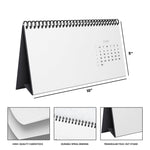 Funny Office Humor Gag White Elephant Gift For Coworkers, Boss, Men, & Women - Personalized Standing Desk Calendar 2026