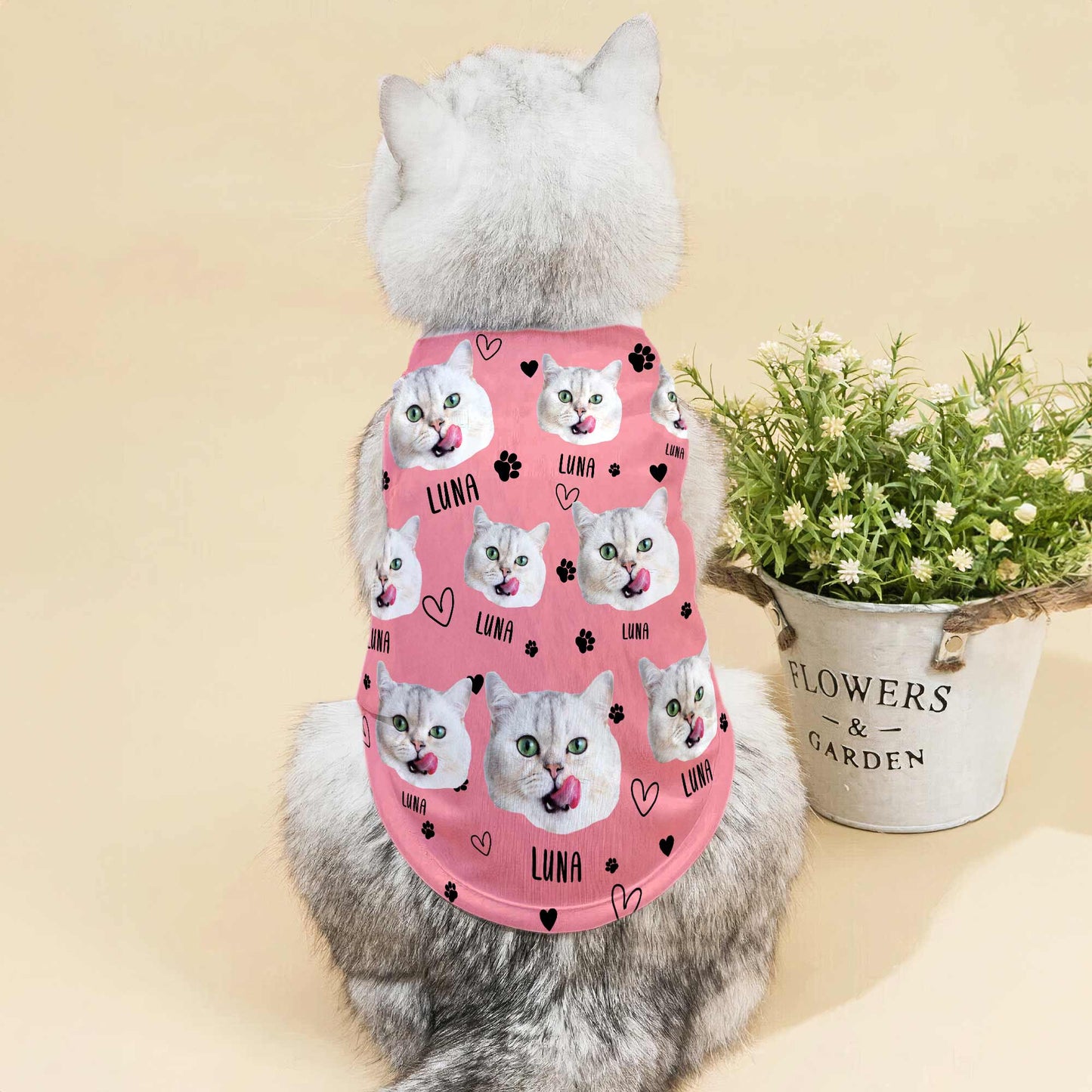 Funny Pet Face - Personalized Photo Pet Shirt