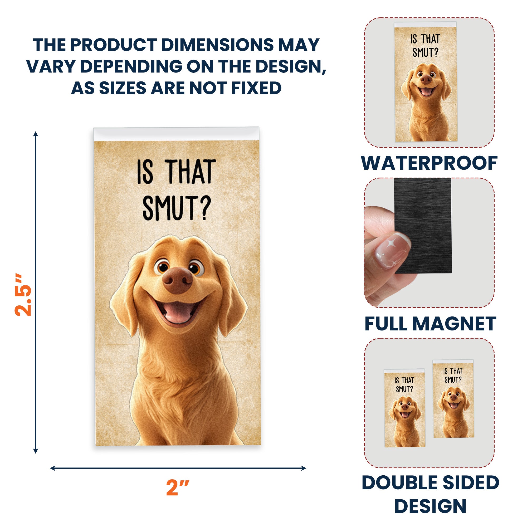 Funny Pet For Book Lovers - Personalized Magnetic Bookmark