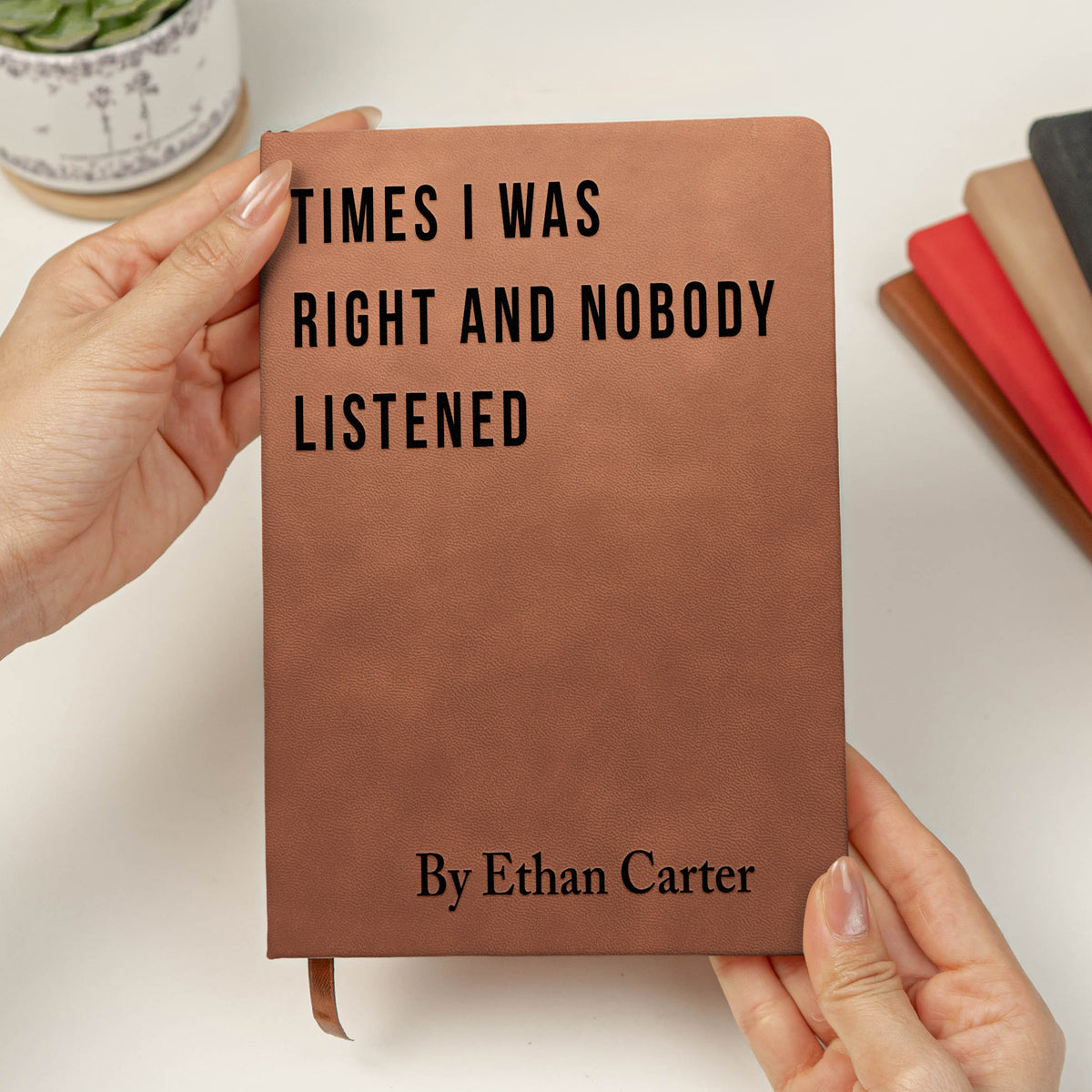 Funny Sarcastic Notebook - Coworker Gag Gifts, White Elephant, Exchang ...