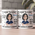 Funny Sarcastic Nursing - Personalized Mug