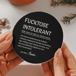 Funny Slate Coaster - Exchange Gifts, Gag Gift For Women, Men, Coworker, Boss - Personalized Ceramic Coaster