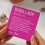 Funny Slate Coaster - Exchange Gifts, Gag Gift For Women, Men, Coworker, Boss - Personalized Ceramic Coaster