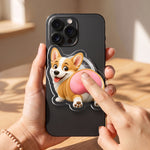 Funny Squishy Big Butt Gift For Dog Lover - Personalized Phone Grip