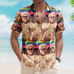 Funny Summer For Family Trip Vacation Friends Cruise - Custom Photo Hawaiian Shirt