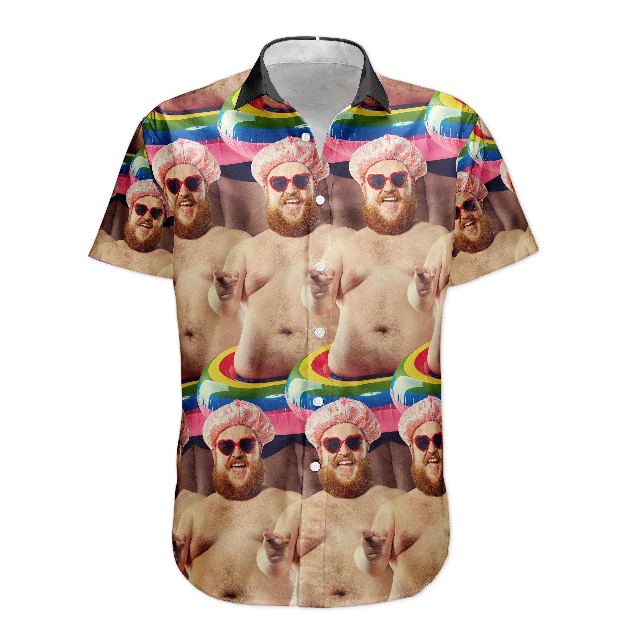Funny Summer For Family Trip Vacation Friends Cruise - Custom Photo Hawaiian Shirt