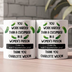 Funny Thank You Gift For Team, Employee, Mentee, Coworkers - Gag Gift - Personalized Mug