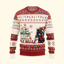 Funny Ugly Sweaters - I'd Be Sh*tting Jingle Bells - For Coworkers, Boss - Personalized Ugly Sweater