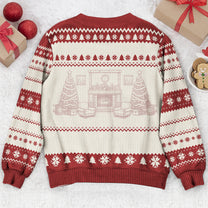 Funny Ugly Sweaters - Let Me Check My Giveashitometer - For Coworkers, Boss - Personalized Ugly Sweater