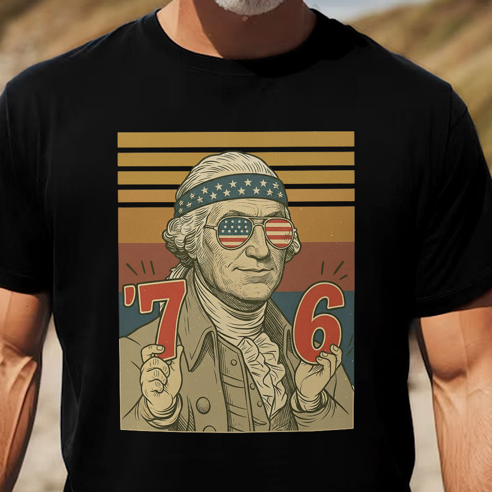 Funny America 6-7 7-6 George Washington, For History Teacher, Student - Personalized Shirt