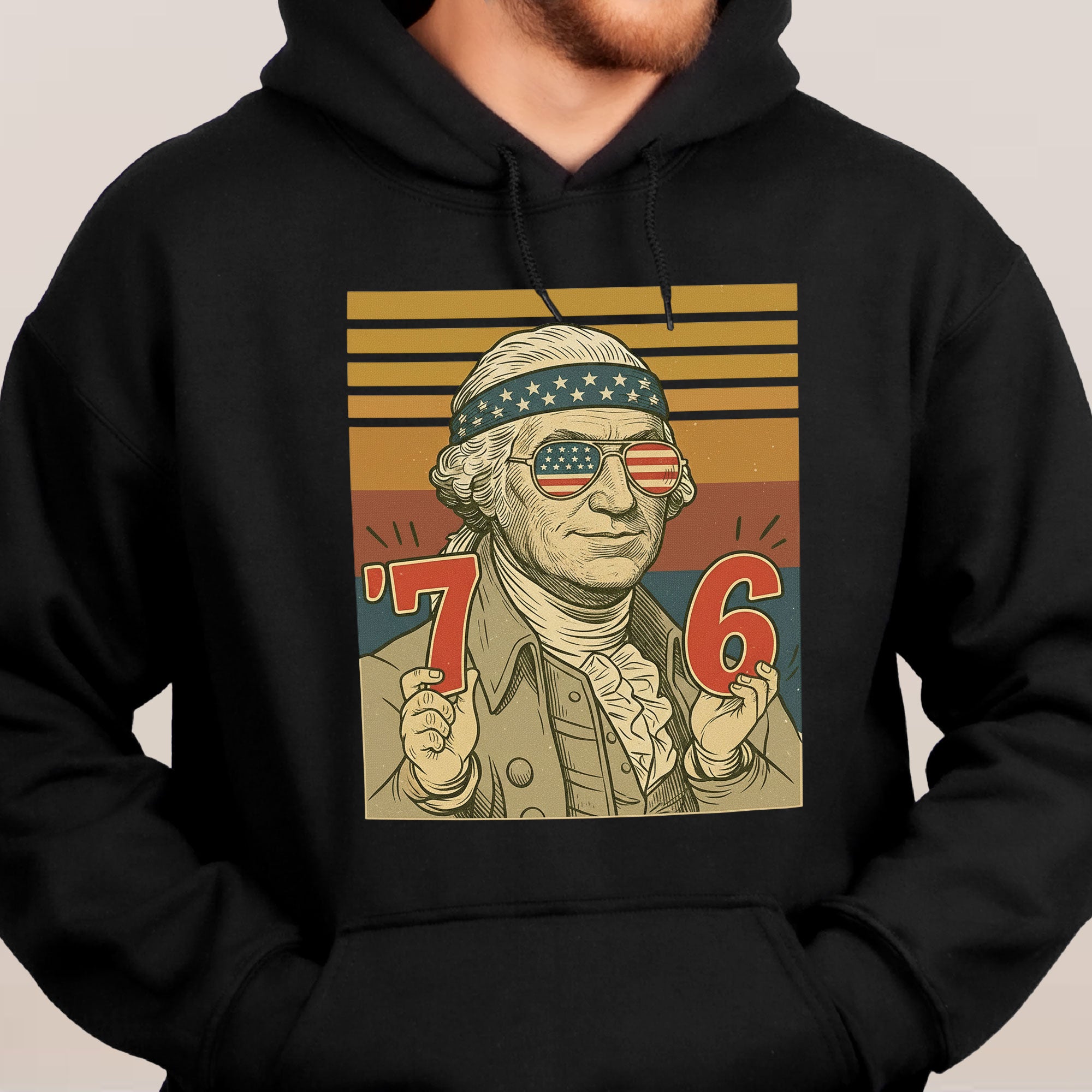 Funny America 6-7 7-6 George Washington, For History Teacher, Student - Personalized Shirt