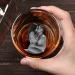 Funny & Naughty Gifts For Husband, Boyfriend - Personalized Whiskey Glass With Photo