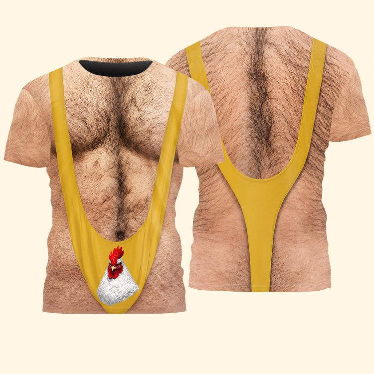 Funny-3D-Hairy-Chest-Costume,-Novelty-Gag,-Xmas-Party-Outfit-Halloween-Funny-Chicken-Personalized-Shirt-5