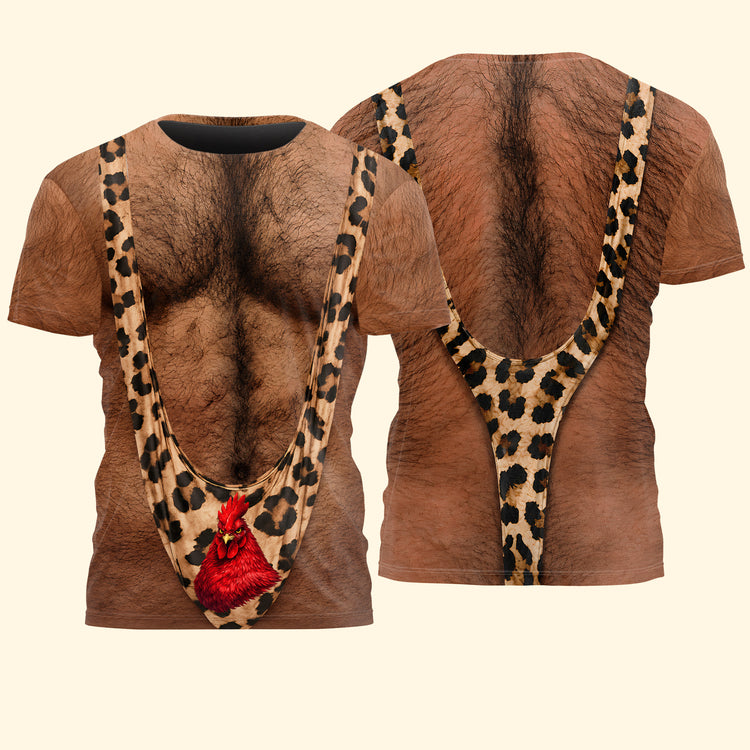 Funny-3D-Hairy-Chest-Costume,-Novelty-Gag,-Xmas-Party-Outfit-Halloween-Funny-Chicken-Personalized-Shirt-6