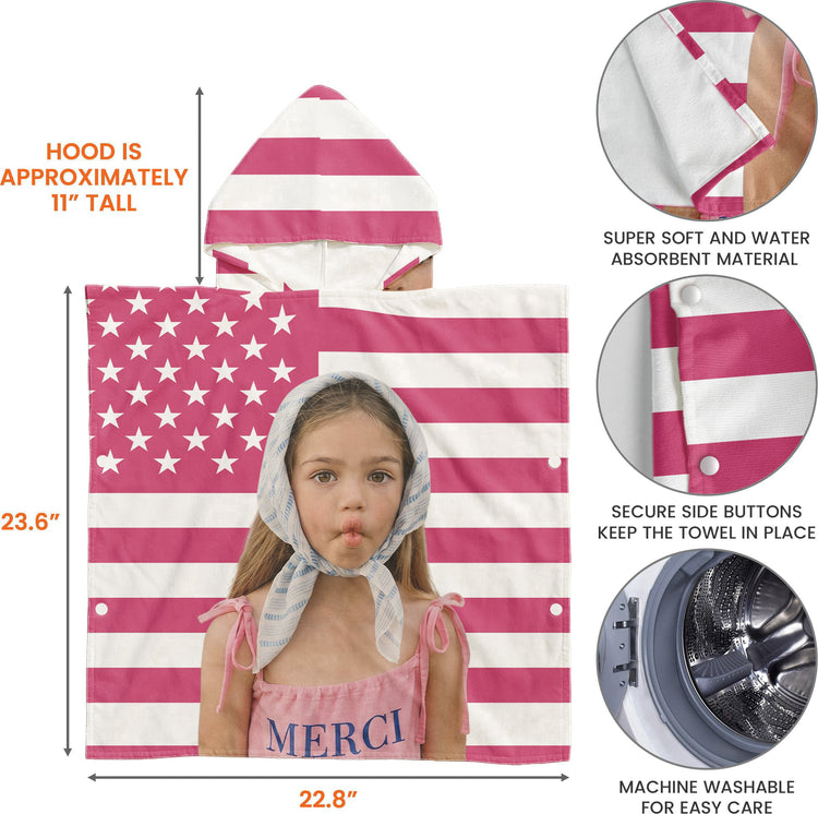 Funny_American_Flag_With_Kids_Photos_Personalized_Beach_Towel_6
