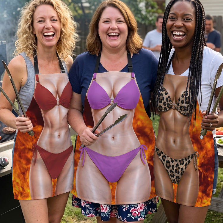 Funny-Apron-3D-Bikini-Silly-Gifts-For-Her,-Wife,-Coworker,-Friend-Personalized-Apron-1