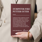Funny-Bulk-Gifts-For-Coworker,-Boss,-Selfgift-Dumpster-Fire-Putter-Outer-Personalized-Journal-7